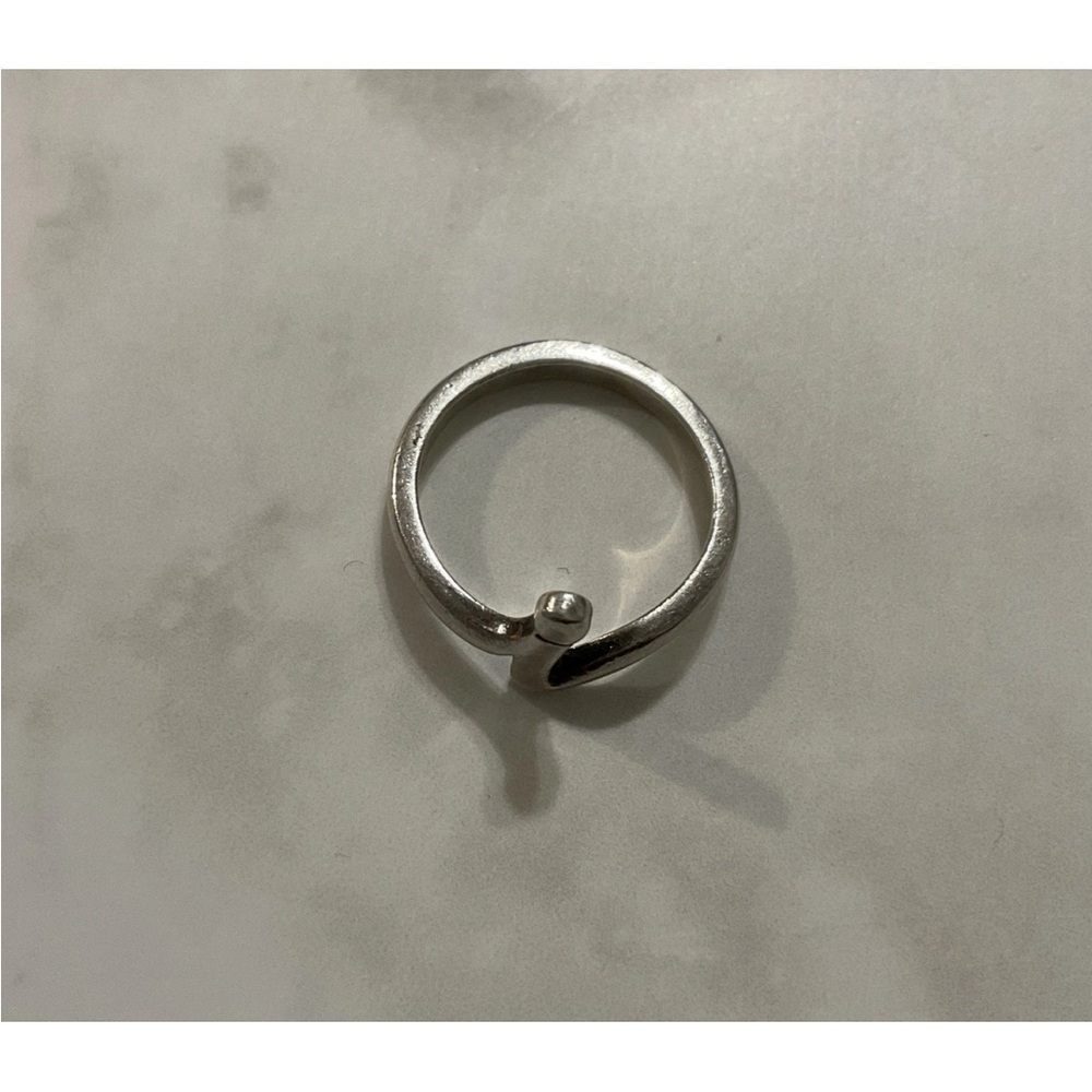 James Avery Sterling Silver Script Initial “I” Ri… - image 3